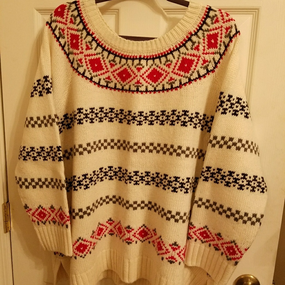 Talbots 3X crewneck sweater
